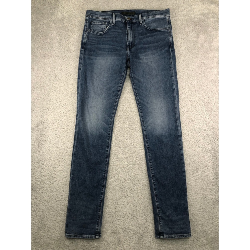 Joe's Jeans Men 32x33 Blue The Asher Slim Fit Kinetic Stretch Denim Jeans